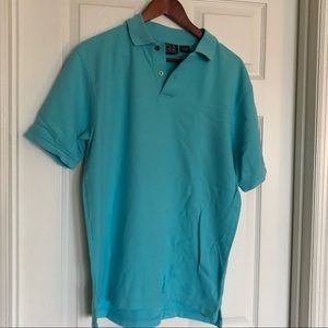 Jos A Bank Aqua Colored Men’s Polo Size S